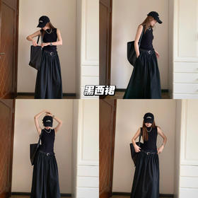 新品上身 | 最近挖到一条可以混搭的黑西裙~