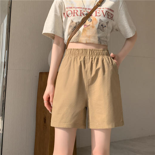 SUDUAN 素段 夏季日系水洗棉短裤 5色可选 商品图0