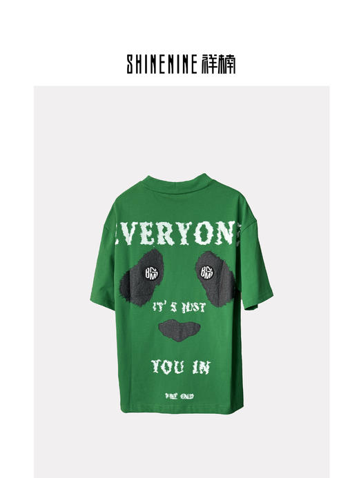 E421112989趣味熊猫短袖T恤 商品图1