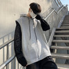 【新款DSY】大依优型大码连帽背心短袖T恤夏季加肥加大肥佬休闲宽松透气上衣男士半袖夏装 商品缩略图1