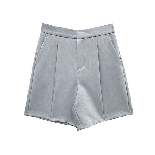 夏季【高级感西装短裤】高腰a字五分裤 显瘦设计感休闲中裤 商品图4