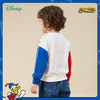 迪士尼童装男童唐老鸭印花套头上衣春秋款男宝宝撞色潮酷连帽卫衣233S1859 商品缩略图2
