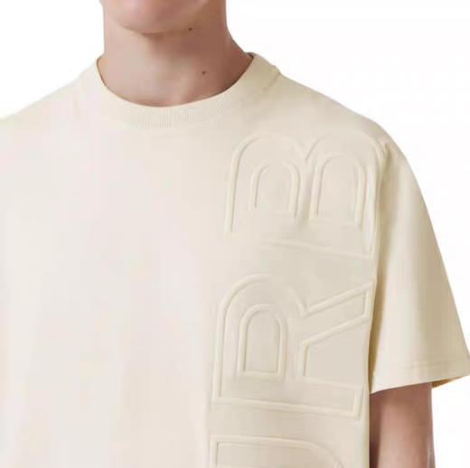 【2F】Luxemporium睿锦尚品 BURBERRY  刺绣字男士宽松圆领短袖恤 商品图2