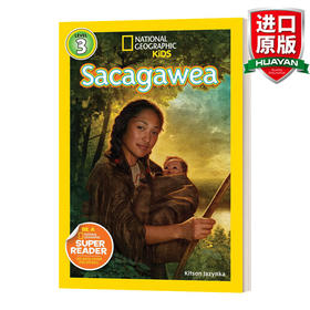 National Geographic Kids Readers L3 Sacagawea 英文原版 国家地理分级读物第3级 萨卡加维亚 英文版 进口英语原版书籍