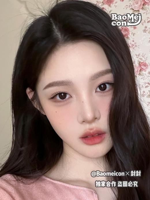 BAOMEICON·日抛  小黑环 14.0  <封封同款> 黑发红唇的高级感妆容！清冷古风！日常通勤少不了的小黑环！！韩产0-800度<一副两片> 商品图6