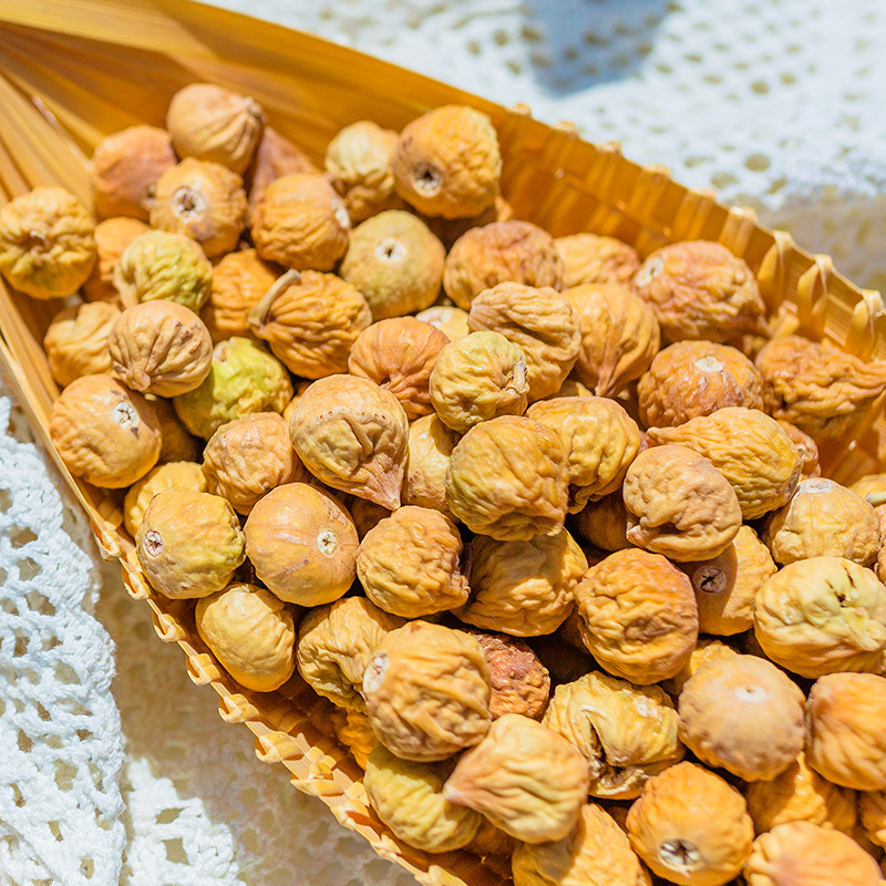 『新疆无花果干』自然晾晒无添加，紧实香脆，甜美原味