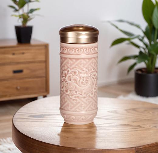 【超值体验】盛世祥龙随身杯 330ml双层 商品图3