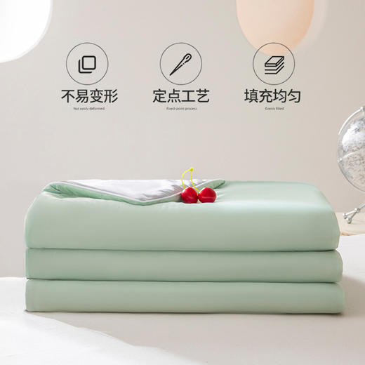 【触感清凉 舒爽睡眠 清凉一夏！】爆款！凉感夏凉被 空调被冰丝夏凉被 可机洗夏季薄款 冷被子 商品图9