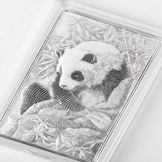 【中钞长城】国宝熊猫银条·999足银礼盒装 商品图5