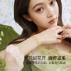 周六福黄金手链女足金计价梦蝶手饰安妮的花园系列送女友礼物 商品缩略图4