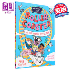 【中商原版】奇趣百科 过山车及其他有趣发明 The Worlds First Rollercoaster英文原版进口 儿童科普绘本 知识百科图画书7岁+