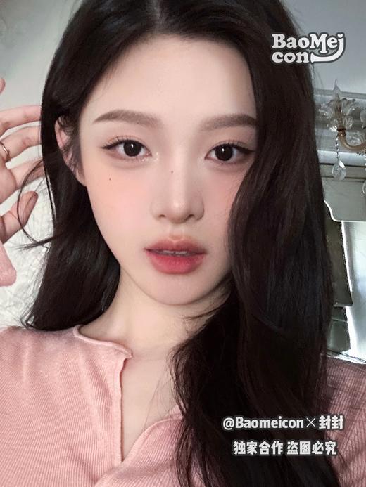 BAOMEICON·日抛  小黑环 14.0  <封封同款> 黑发红唇的高级感妆容！清冷古风！日常通勤少不了的小黑环！！韩产0-800度<一副两片> 商品图7