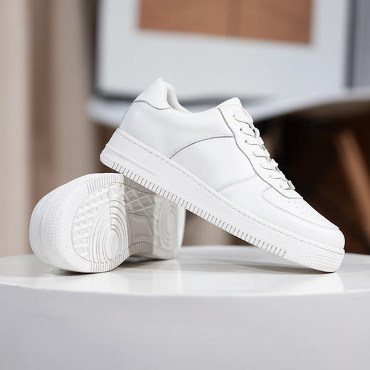 鞋子男潮鞋百搭小白鞋隐形内增高6cm男士鞋子板鞋休闲鞋 商品图2