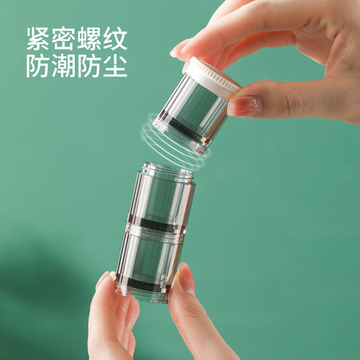 FaSoLa药盒便携式随身携带药品分装盒一日三餐迷你药瓶丸 商品图2