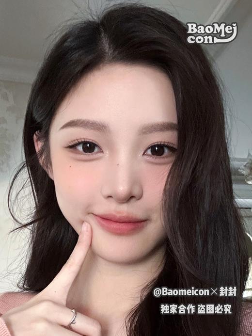 BAOMEICON·日抛  小黑环 14.0  <封封同款> 黑发红唇的高级感妆容！清冷古风！日常通勤少不了的小黑环！！韩产0-800度<一副两片> 商品图5