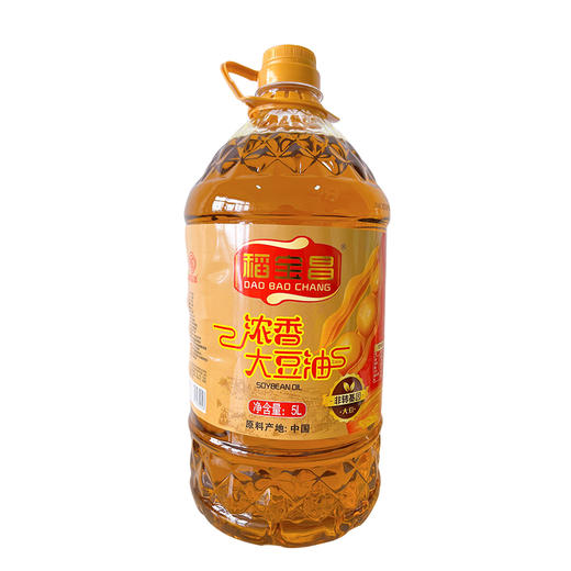 稻宝昌东北浓香大豆油5L家用食用油 商品图0