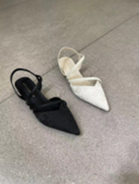 【门店同款】ENJOY夏季新中式尖头后空鞋 157198035