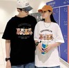【限时价】喜出100%棉- 四只小熊 印花情侣T恤 商品缩略图0