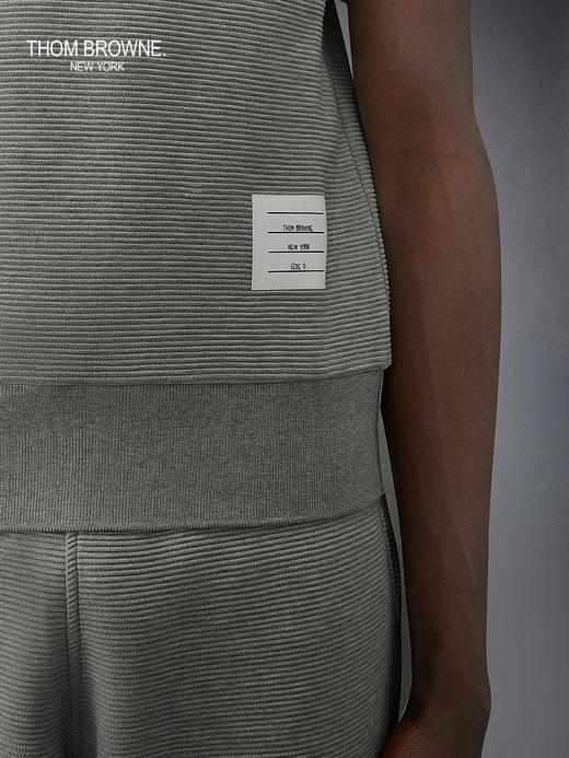 【2F】Luxemporium睿锦尚品 THOM BROWNE 男士春夏四条纹直棱纹插肩袖POLO衫 商品图3