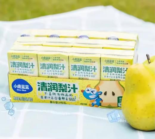 小鹿蓝蓝清润梨汁125ml*4 商品图0