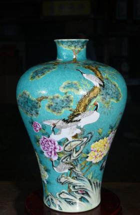 绿地富贵长寿梅瓶