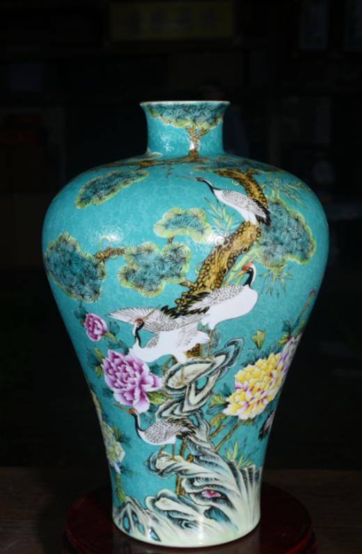 绿地富贵长寿梅瓶 商品图0