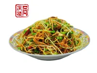 香菜黑豆丝(份)