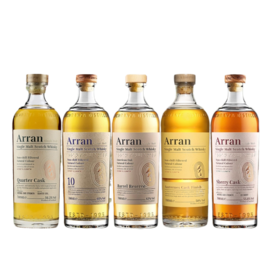 Arran 艾伦10年威士忌4分之1雪莉桶红酒苏玳波本桶苏格兰单一麦芽