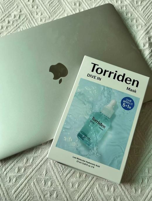 TORRIDEN桃瑞丹面膜贴片玻尿酸精华液补水保湿熬夜修护6片装 商品图3
