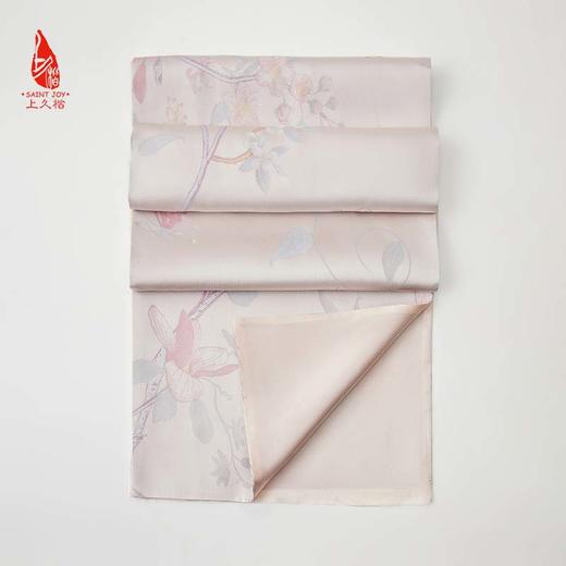 SAINTJOY/上久楷 女士宋锦双面长巾 围巾 瑶林百花 SCS23009 商品图10