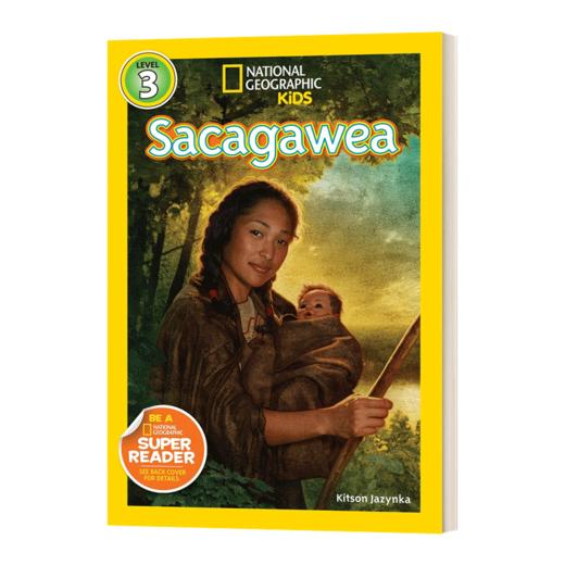 National Geographic Kids Readers L3 Sacagawea 英文原版 国家地理分级读物第3级 萨卡加维亚 英文版 进口英语原版书籍 商品图1