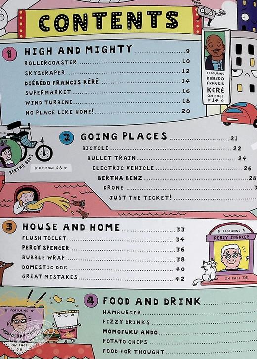 【中商原版】奇趣百科 过山车及其他有趣发明 The Worlds First Rollercoaster英文原版进口 儿童科普绘本 知识百科图画书7岁+ 商品图4