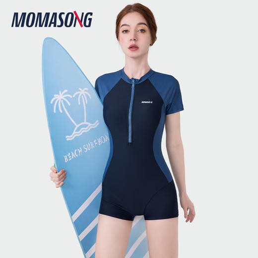 木马谣 2024新款成人泳衣 女士连体泳衣 商品图1