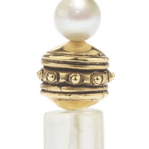 订购4周到｜Goossens Paris-Syracuse-吊坠耳环（茉莉黄色）［法国设计师］ 商品图2