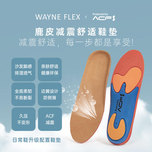 WAYNE FLEX韦恩复古拼色透气舒适德训鞋圆头平底系带休闲运动鞋女WF3060 商品图4