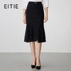 EITIE爱特爱夏季新款时尚精致优雅法式高腰蕾丝半身裙B2406302 商品缩略图0