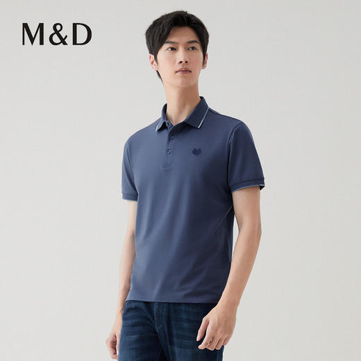 【名盾】翻领短袖T恤MYBL22752B 商品图2