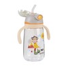 小木马大嘴猴儿童吸管学饮杯带手柄背带斜挎水杯 商品缩略图3