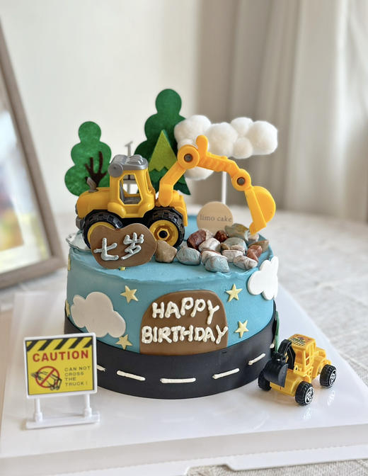 挖掘机蛋糕 商品图1