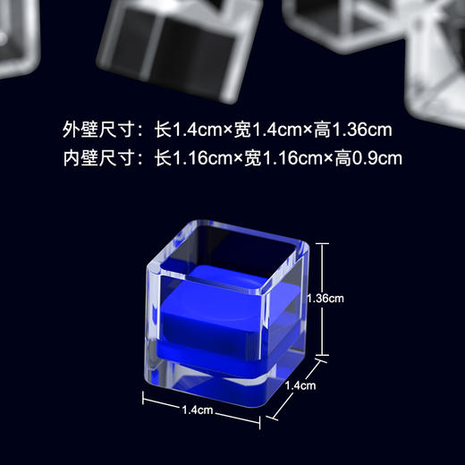 冰格色料杯颜料杯黑灰彩色调色杯惊蛰刺青器材 商品图1