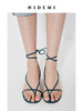 HIDEMI极简细带设计感绑带小猫跟凉鞋 商品缩略图4