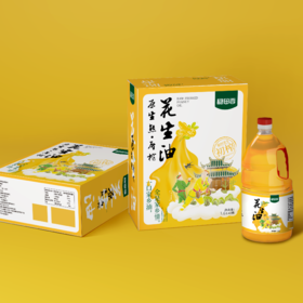 D稳乡花生油1.6L*2瓶/盒