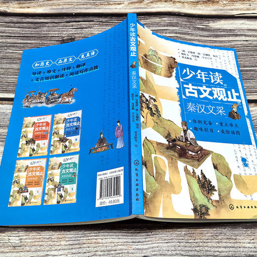 少年读古文观止：秦汉文采(（清）吴楚材、（清）吴调侯  编选  赵红玉、冯慧敏  导读注译  央美阳光  绘) 商品图4