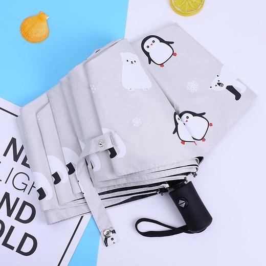 【酷夏遮阳，晴雨无需愁】新款卡通小清新，全自动黑胶晴雨两用伞，折叠方便，配备舒适手柄，防紫外线黑胶涂层，男女学生上班族必备！ 商品图11