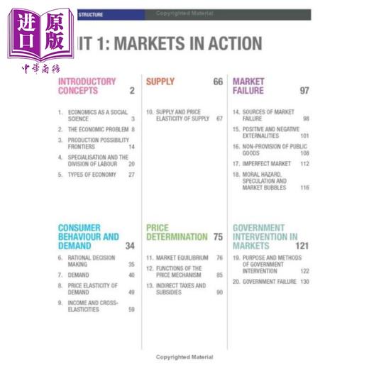 【中商原版】Pearson Edexcel International AS Level Economics 培生爱德思国际AS Alevel考试经济学课本 英文原版进口教材 商品图1