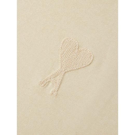 【2F】Luxemporium睿锦尚品 AMI 男女同款米色爱心刺绣棉质T恤 商品图3