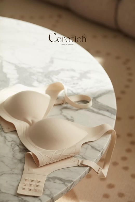 柔软有型！Cerotich内衣法式/小糯条升级款无钢圈3D立体软支撑文胸 商品图6