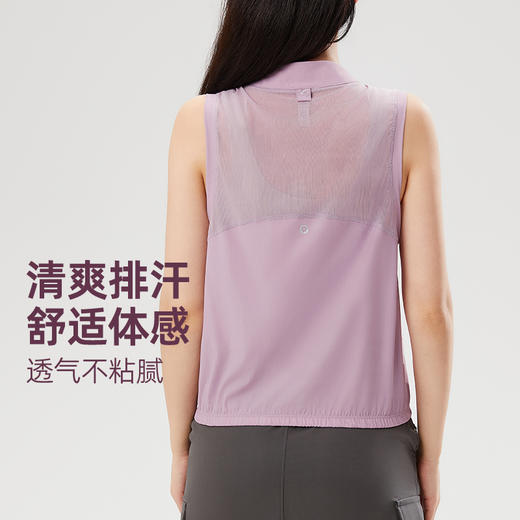 科里芙新款三合一连帽外套薄款宽松速干运动外套户外休闲跑步背心 商品图3