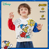 迪士尼童装男童唐老鸭印花套头上衣春秋款男宝宝撞色潮酷连帽卫衣233S1859 商品缩略图0