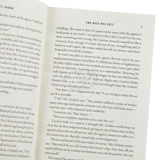 【中商原版】只剩下仅有一个 英文原版 The Only One Left Riley Sager 奇幻推理惊悚小说 商品图3